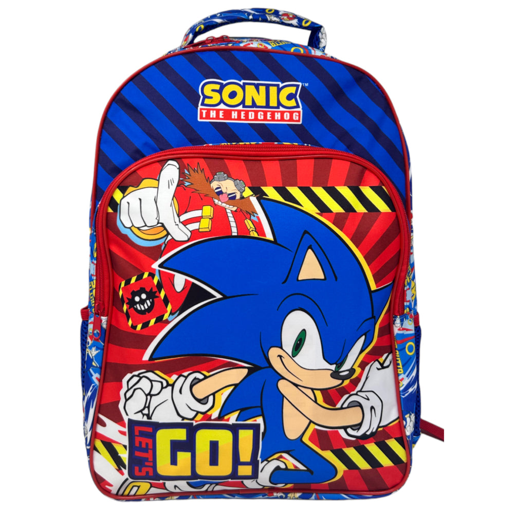 FUTURA - Zaino Sonic The Hedgehog Teen Tripla Zip